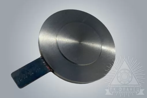ЗАГЛУШКА С РУКОЯТКОЙ (код zaglushka-s-rukoyatkoj) — Размеры и чертеж | ПК ФЛАНЕЦ